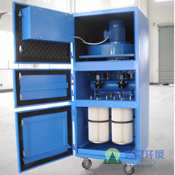 Single machine dust collector